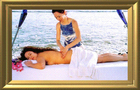 sunset beach massage